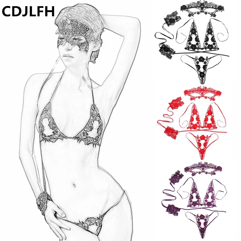 4pc set Bra bra And Panty Set Women Lady Sexy Lingerie Lace Flower Underwear Sleepwear Back Closure Lingerie Bandage Thong Bar
4pc set Bra bra And Panty Set Women Lady Sexy Lingerie Lace Flower Underwear Sleepwear Back Closure Lingerie Bandage Thong Bar