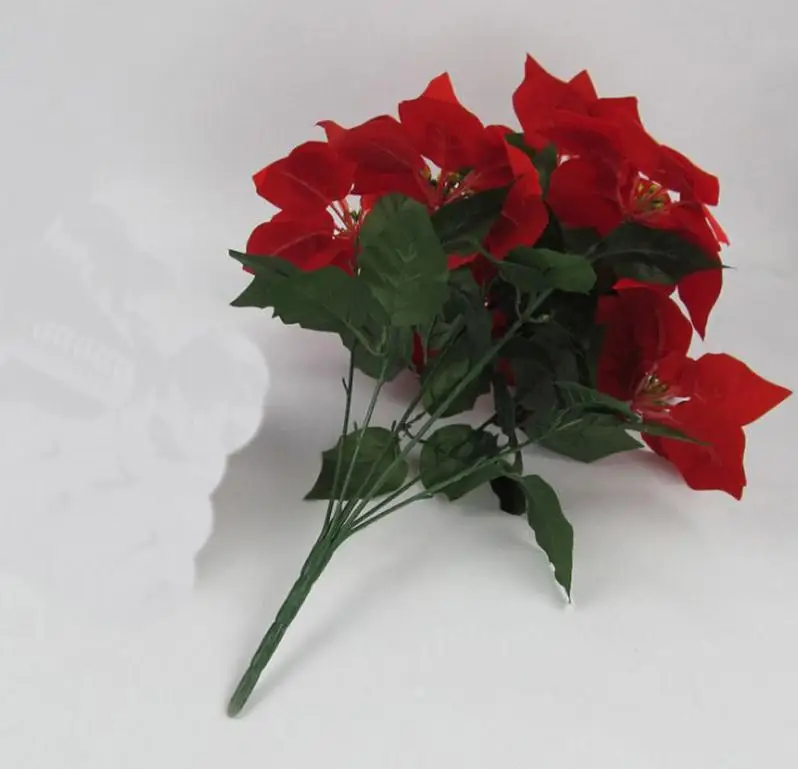 Artificial flowers artificial wedding flowers simulation plant simulation of high-end European-style retro color Poinsettia
Artificial flowers artificial wedding flowers simulation plant simulation of high-end European-style retro color Poinsettia