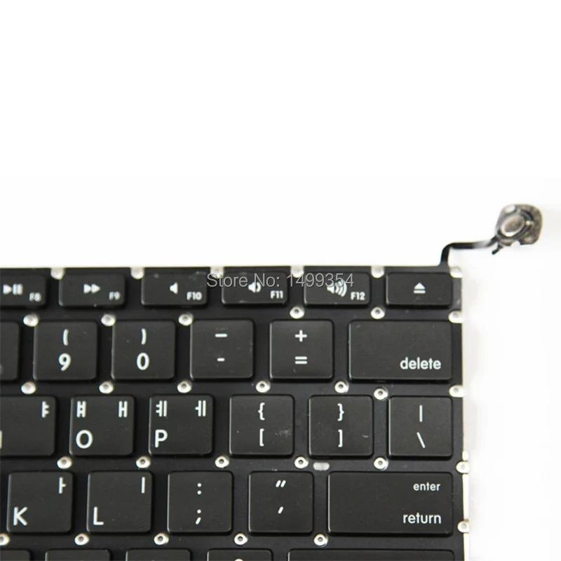 5PCS New A1278 Korean Korea Keyboard For Apple Macbook Pro 13'' A1278 Keyboard Korean Standard 2009-2012
5PCS New A1278 Korean Korea Keyboard For Apple Macbook Pro 13'' A1278 Keyboard Korean Standard 2009-2012