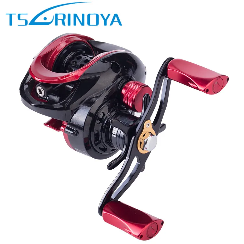 TSURINOYA XF50 Baitcasting Fishing Reels R/L 6.6:1 Magnet Brake System Light Aluminum Alloy Spool Moulinet Peche Casting Reel
TSURINOYA XF50 Baitcasting Fishing Reels R/L 6.6:1 Magnet Brake System Light Aluminum Alloy Spool Moulinet Peche Casting Reel