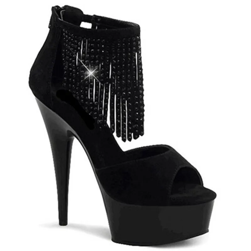The new summer 2018 European style is a stylish Roman with a 15cm platform stiletto Sandals
The new summer 2018 European style is a stylish Roman with a 15cm platform stiletto Sandals