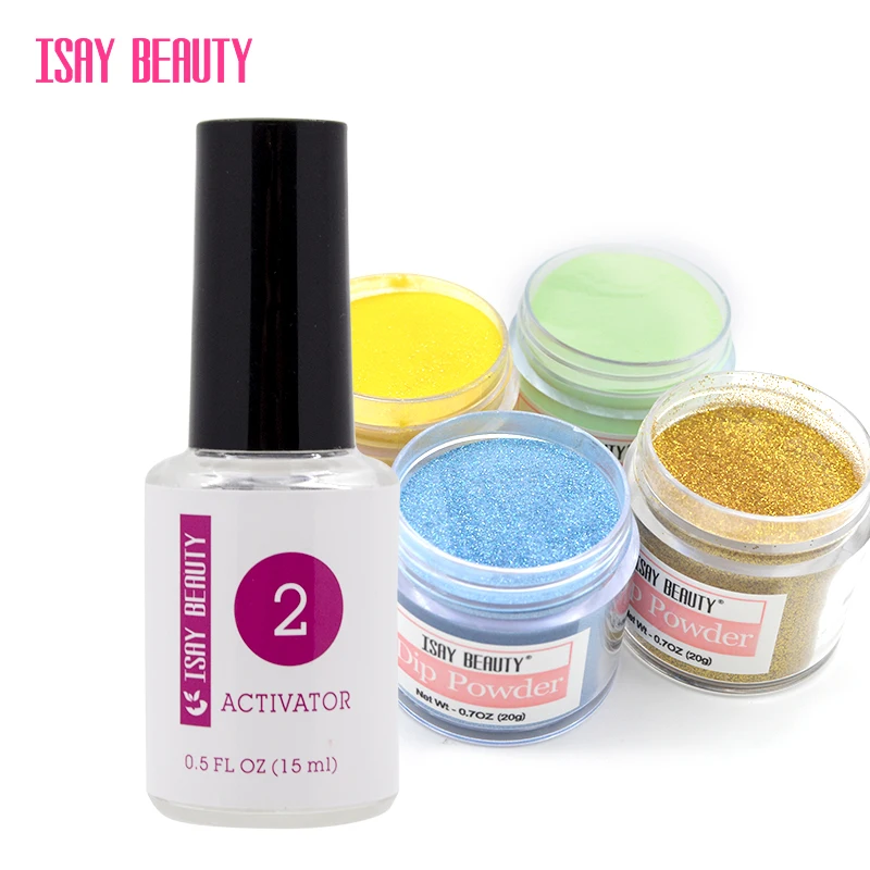 ISAY BEAUTY активатор для ногтей Dip порошок сухой на воздухе без УФ светильник лампа