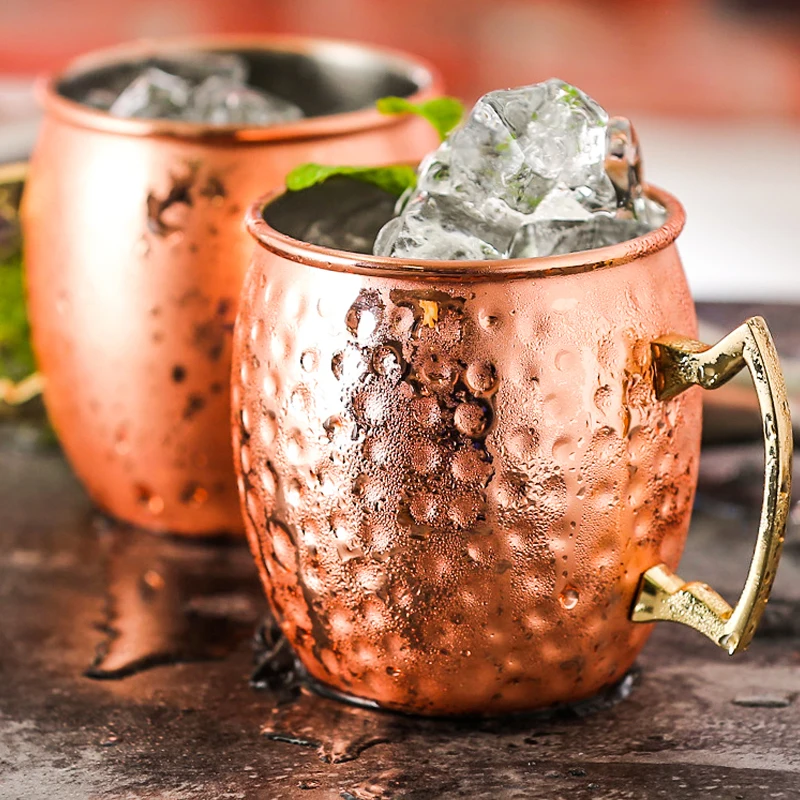 Stinless steel beer mug hammer point copper cup Moscow mule cup glossy matel mug cocktail coffee beer mug bar cafe drinkware
Stinless steel beer mug hammer point copper cup Moscow mule cup glossy matel mug cocktail coffee beer mug bar cafe drinkware