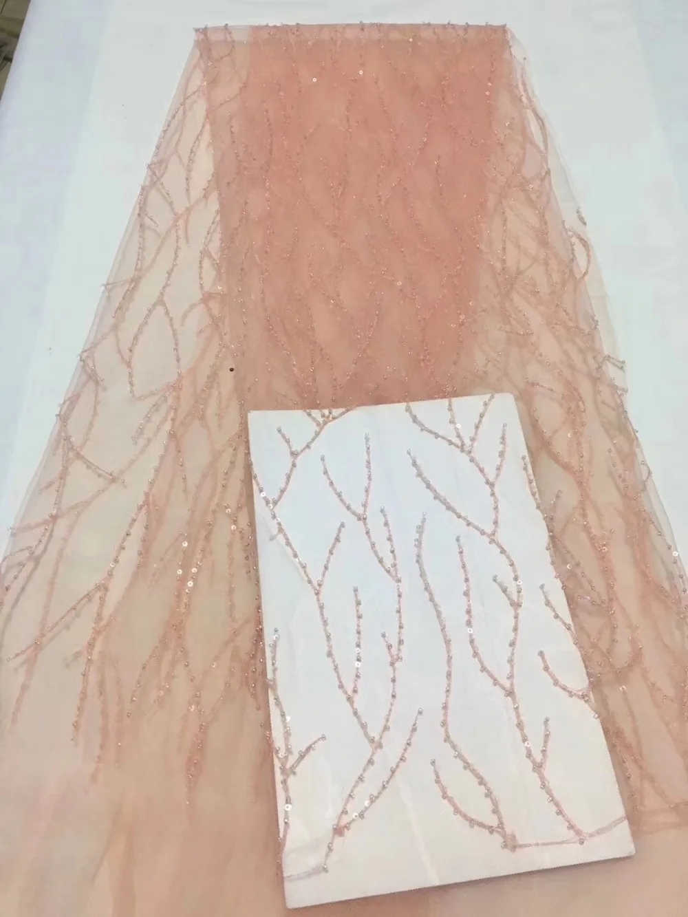 African Bead Lace Fabric Pink Nigerian French Fabric 2018 High Quality African Tulle Lace Fabric ML6359
African Bead Lace Fabric Pink Nigerian French Fabric 2018 High Quality African Tulle Lace Fabric ML6359