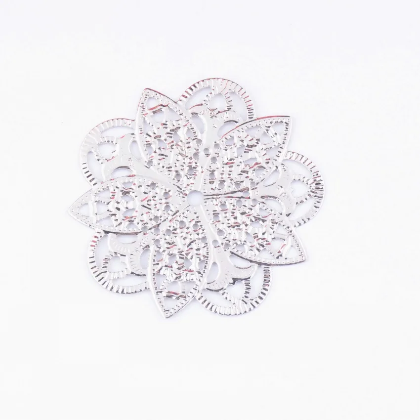 Free shipping Retail 5Pcs Filigree Connectors Flower Silver Tone Hollow Gift Decoration DIY Findings 4.5X4.5cm F0440
Free shipping Retail 5Pcs Filigree Connectors Flower Silver Tone Hollow Gift Decoration DIY Findings 4.5X4.5cm F0440