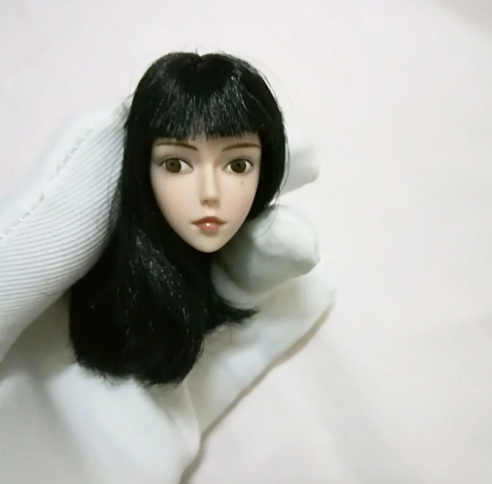 1/6 Scale Pure Girl with Black Long hair and Tidy Bangs DIY Models for 12'' Action Figures Bodies
1/6 Scale Pure Girl with Black Long hair and Tidy Bangs DIY Models for 12'' Action Figures Bodies