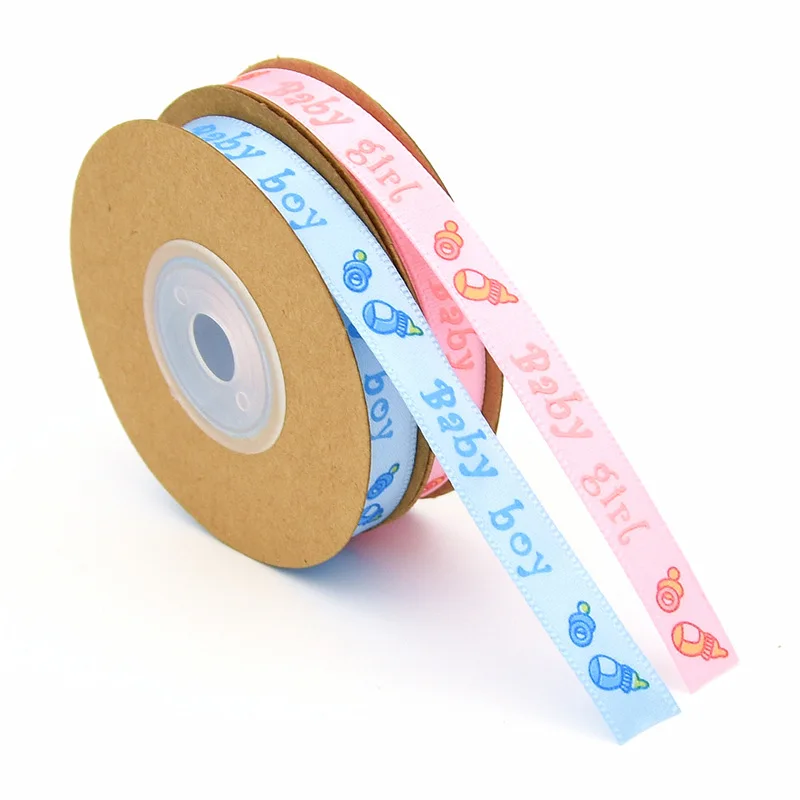HAOSIHUI Baby Boy Girl Print Birthday Gift Wrapping Decorative Satin Ribbon 10yard/lot
HAOSIHUI Baby Boy Girl Print Birthday Gift Wrapping Decorative Satin Ribbon 10yard/lot