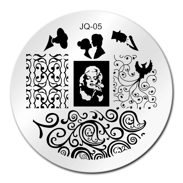 Monroe Projection Nail Art Stamping Template Image Plate JQ05 Nail Plates Manicure Stencil Set For Nail 3D Steel Stamping
Monroe Projection Nail Art Stamping Template Image Plate JQ05 Nail Plates Manicure Stencil Set For Nail 3D Steel Stamping