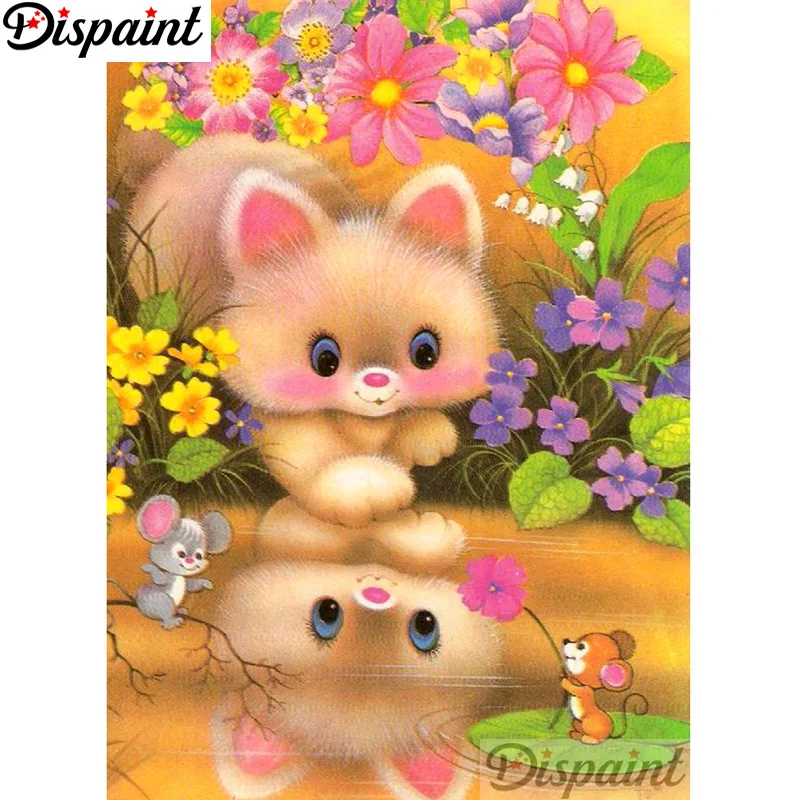 Dispaint Full Square/Round Drill 5D DIY Diamond Painting "Cartoon cat flower" 3D Embroidery Cross Stitch Home Decor Gift A12493
Dispaint Full Square/Round Drill 5D DIY Diamond Painting "Cartoon cat flower" 3D Embroidery Cross Stitch Home Decor Gift A12493