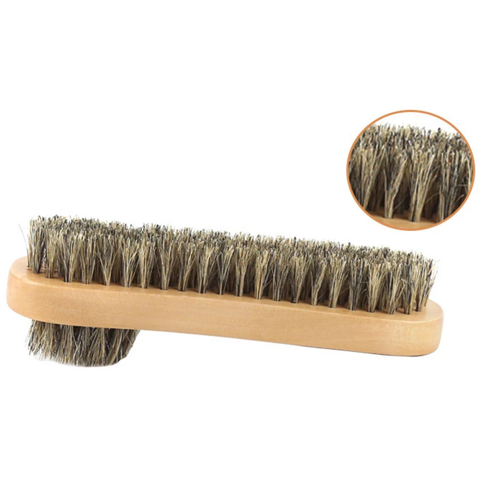 Mane Shoe Brush Shoes Polish Shining Brushing Wooden Handle Household Cleaning Brush Horse Hair Brush Soft Polishing Tool
Mane Shoe Brush Shoes Polish Shining Brushing Wooden Handle Household Cleaning Brush Horse Hair Brush Soft Polishing Tool