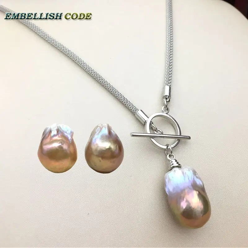 purple golden color baroque pearl charm necklace pendant stud earring 18inch 20inch flameball freshwater natural pearls women
purple golden color baroque pearl charm necklace pendant stud earring 18inch 20inch flameball freshwater natural pearls women