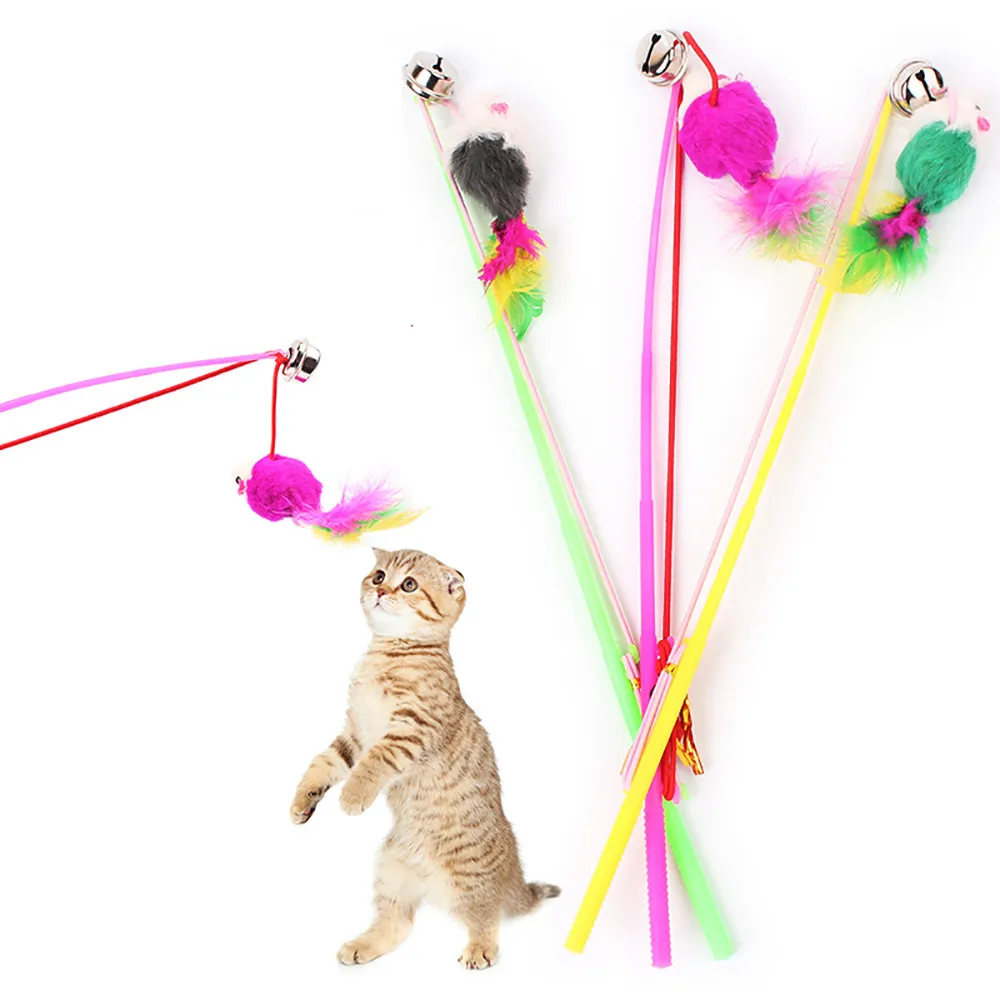 Newly High Quality Pet Cat Toy Kitten Cat Teaser Interactive Toy Rod With Bell And Feather Pet Supplies Accessories 2021 #763
Newly High Quality Pet Cat Toy Kitten Cat Teaser Interactive Toy Rod With Bell And Feather Pet Supplies Accessories 2021 #763