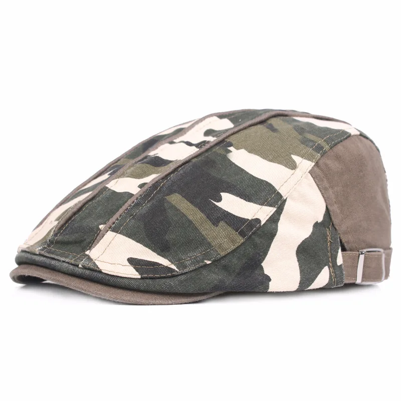 Lanxxy 2018 New Men Beret Hats Cotton Caps Fashion Camouflage Print Hat Boina Flat Cap
Lanxxy 2018 New Men Beret Hats Cotton Caps Fashion Camouflage Print Hat Boina Flat Cap