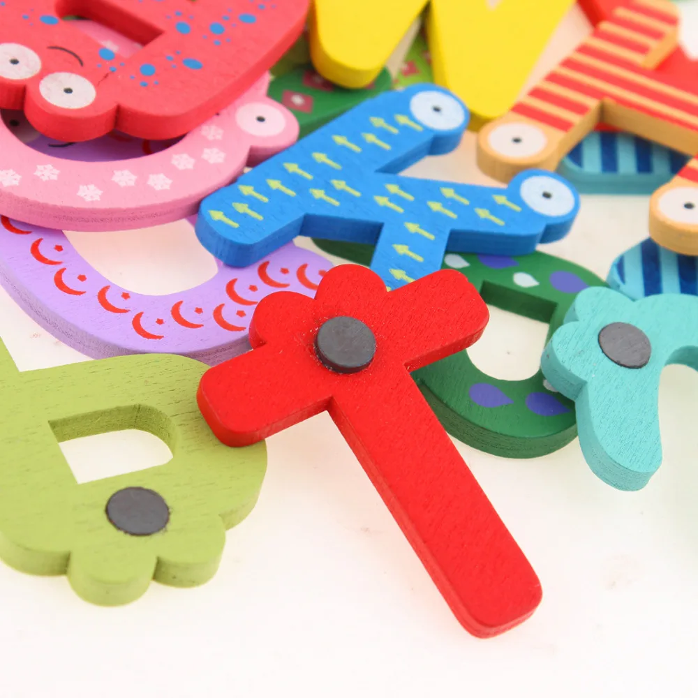 Wooden Alphanumeric Refrigerator Stickers Children's Intelligent Development Toys Refrigerator Decorative Magnets Student Gifts
Wooden Alphanumeric Refrigerator Stickers Children's Intelligent Development Toys Refrigerator Decorative Magnets Student Gifts