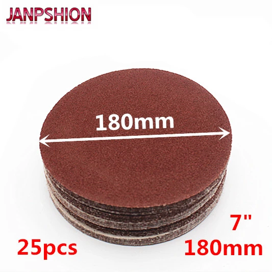 Диск JANPSHION для шлифовальной машины, 7 дюймов, 180 мм, шлифование наждачной бумагой, с зернистостью 60, 80, 120, 180, 240, 320, 400, 600, 800, 1000, 1200, 25 шт.
Диск JANPSHION для шлифовальной машины, 7 дюймов, 180 мм, шлифование наждачной бумагой, с зернистостью 60, 80, 120, 180, 240, 320, 400, 600, 800, 1000, 1200, 25 шт.