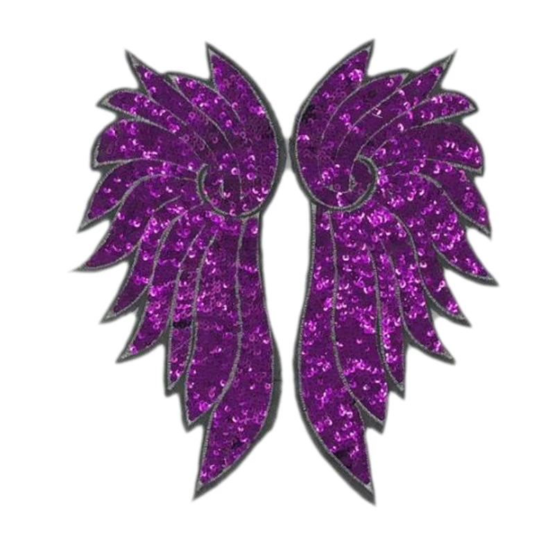 T shirt Women sequins patches for clothing 29cm purple wings patch deal with it 3d t shirt mens Christmas gift flower stickers
T shirt Women sequins patches for clothing 29cm purple wings patch deal with it 3d t shirt mens Christmas gift flower stickers