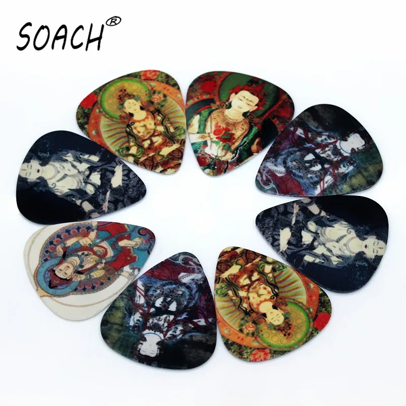 SOACH 10pcs Newest The Buddha Guitar Picks Thickness 1.0mm Guitar pick Accessories
SOACH 10pcs Newest The Buddha Guitar Picks Thickness 1.0mm Guitar pick Accessories