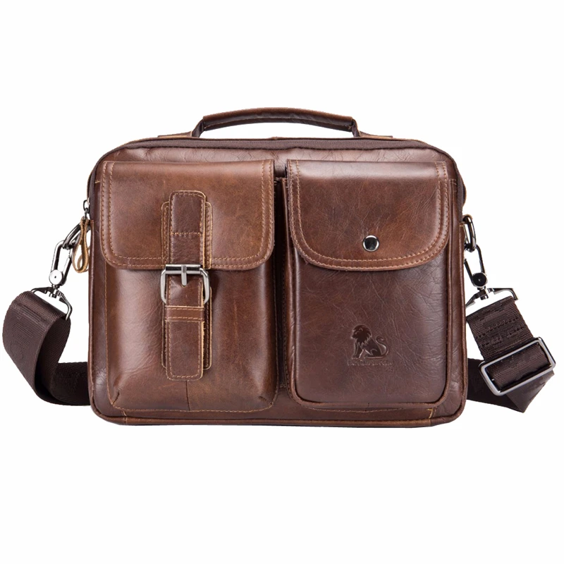 Real Cowhide Messenger Briefcase Cross Body Bags Casual Men Shoulder Handbag Business High Quality Leather Tote Bag
Real Cowhide Messenger Briefcase Cross Body Bags Casual Men Shoulder Handbag Business High Quality Leather Tote Bag