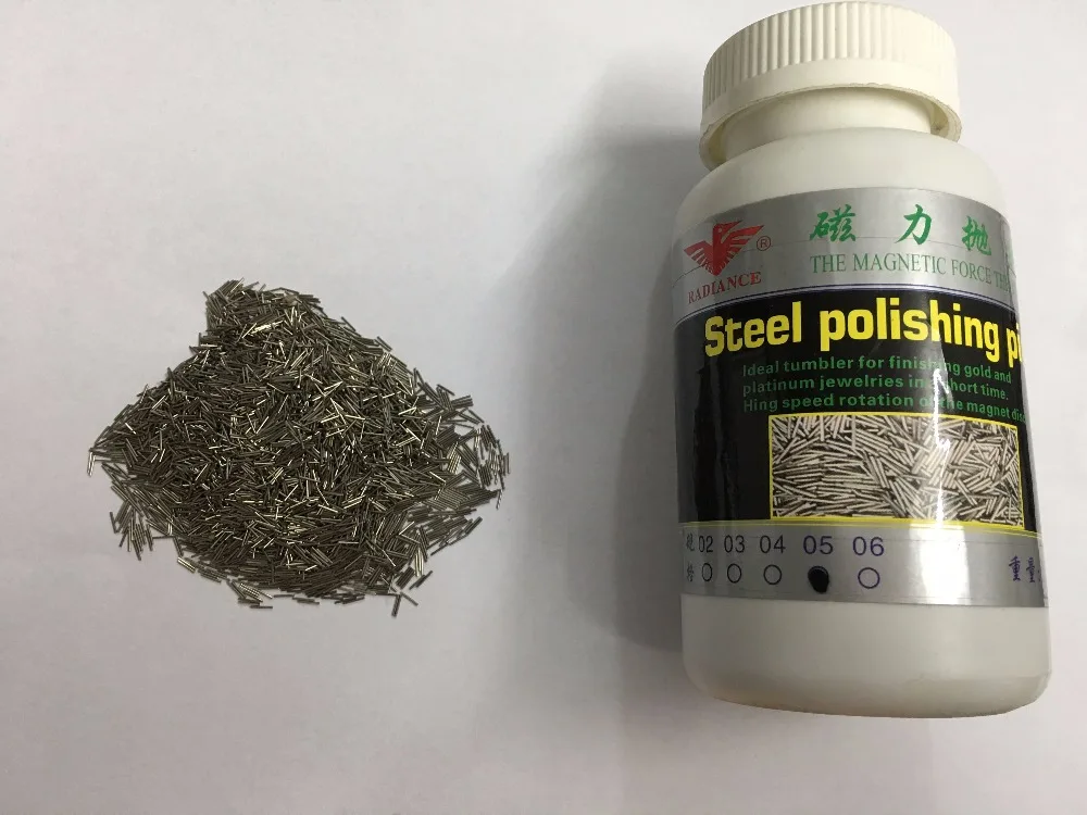 0.3mm Polishing Needles Stainless Steel Pins Magnetic Tumbler Mag Polishers One Bottle 1kg
0.3mm Polishing Needles Stainless Steel Pins Magnetic Tumbler Mag Polishers One Bottle 1kg