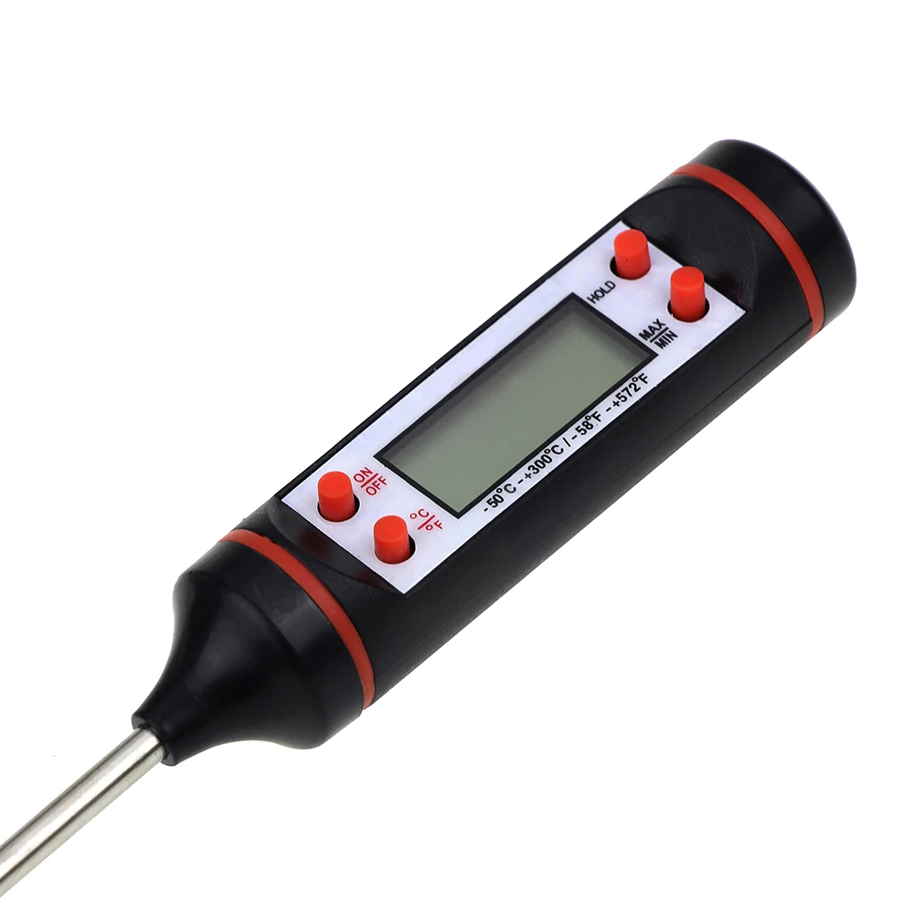 Meat Thermometer Digital Thermometer Barbecue Thermometer Electronic Kitchen Water Thermometer Probe Milk Cooking Thermometer
Meat Thermometer Digital Thermometer Barbecue Thermometer Electronic Kitchen Water Thermometer Probe Milk Cooking Thermometer