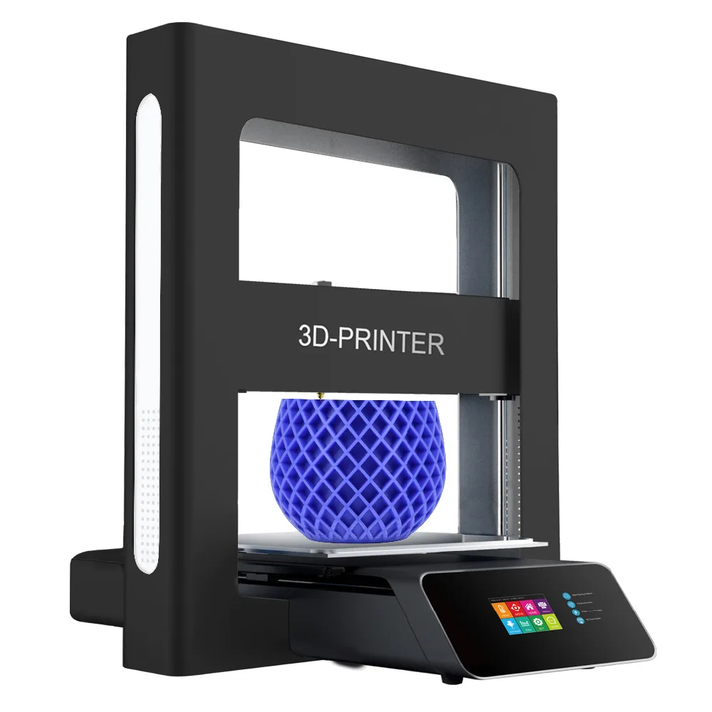 A5 desktop 3D printer 2.8 inch touch screen for ABS,PLA,Wood One Step Assembly Full Metal Auto Leveling Filament machine
A5 desktop 3D printer 2.8 inch touch screen for ABS,PLA,Wood One Step Assembly Full Metal Auto Leveling Filament machine