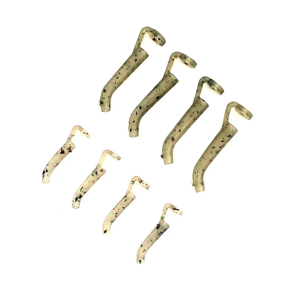 20 штук D Риг крючок для ловли карпа LINE ALIGNERS KICKERS Маленькие и большие размеры