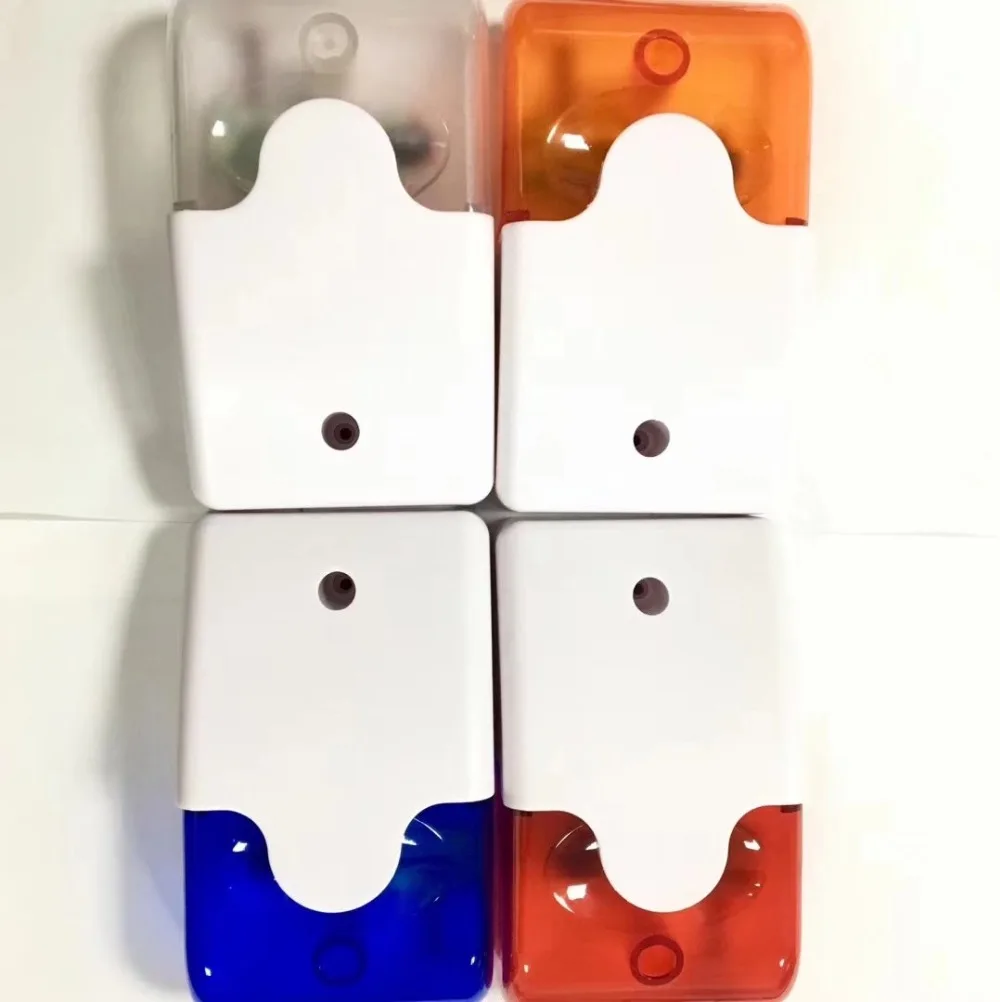 5V 103 Emmergency Alarm kit Wired Strobe Siren Durable Sound Red Blue Orange White Flashing Light for Home Security Alarm System
5V 103 Emmergency Alarm kit Wired Strobe Siren Durable Sound Red Blue Orange White Flashing Light for Home Security Alarm System