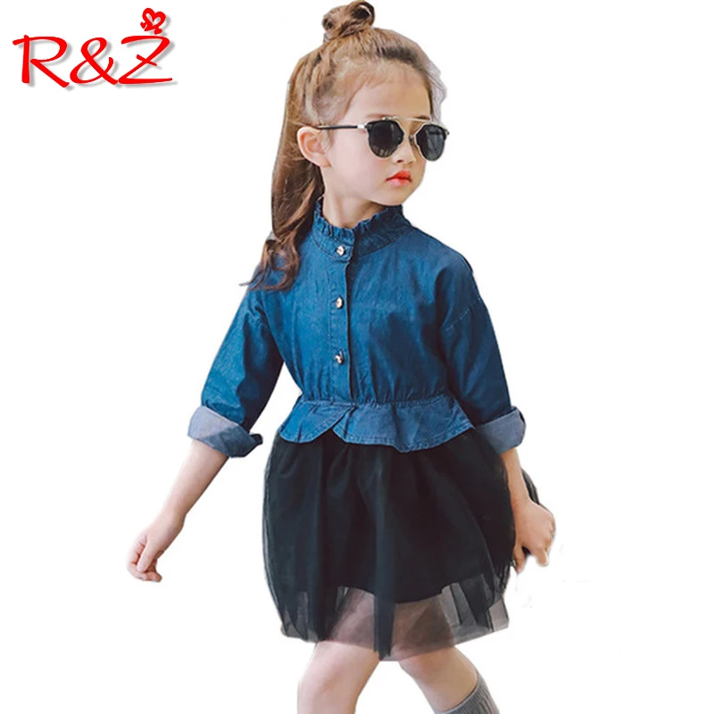 Детское платье R & Z, модель 2019 года, весна-лето, платье для девочек с длинным рукавом, модное Сетчатое джинсовое платье с прострочкой, платье п...
Детское платье R & Z, модель 2019 года, весна-лето, платье для девочек с длинным рукавом, модное Сетчатое джинсовое платье с прострочкой, платье п...