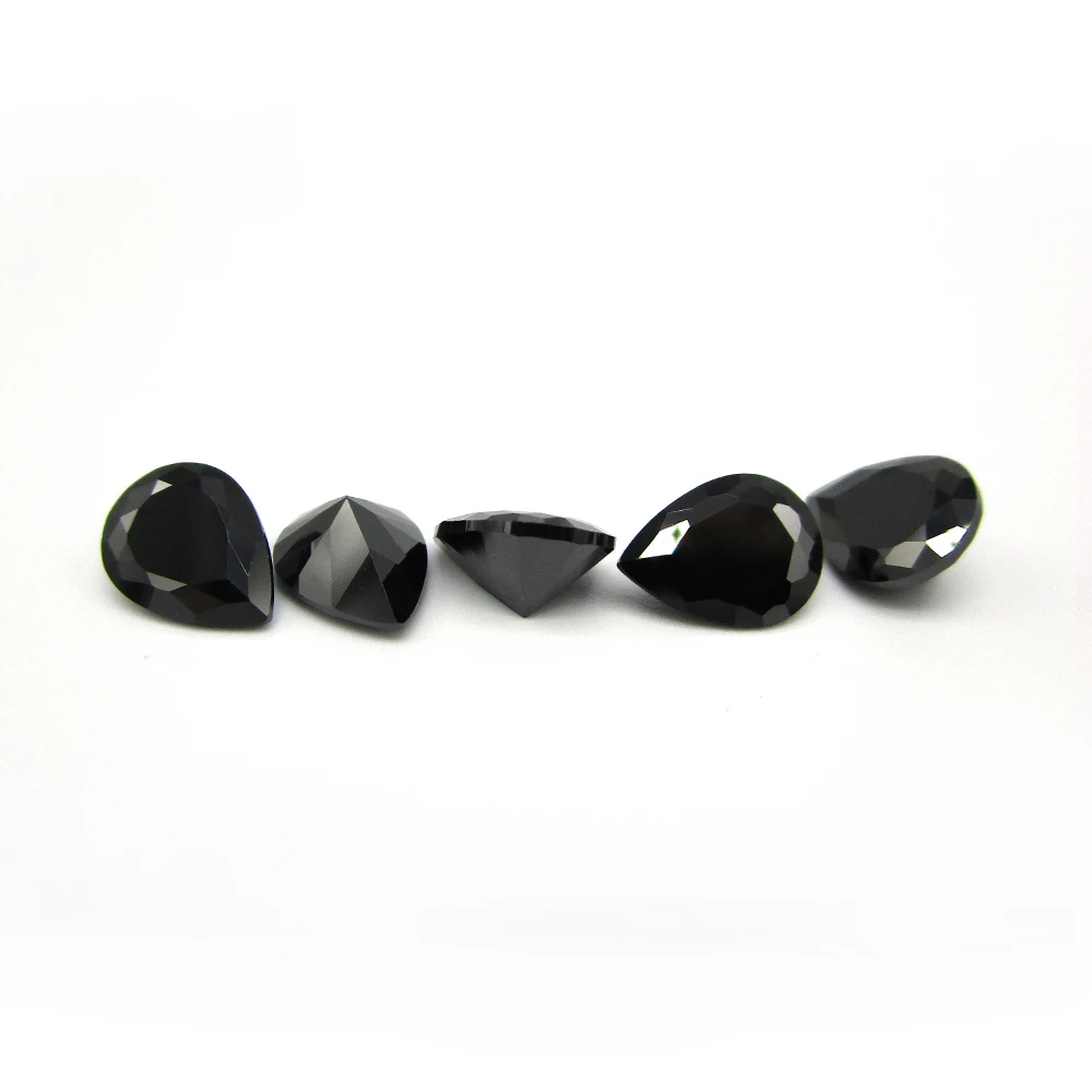 50pcs/lot 2x3~13x18mm Pear Cut Loose Black Glass Gems Stone Synthetic Beads For Fashion Jewelry
50pcs/lot 2x3~13x18mm Pear Cut Loose Black Glass Gems Stone Synthetic Beads For Fashion Jewelry