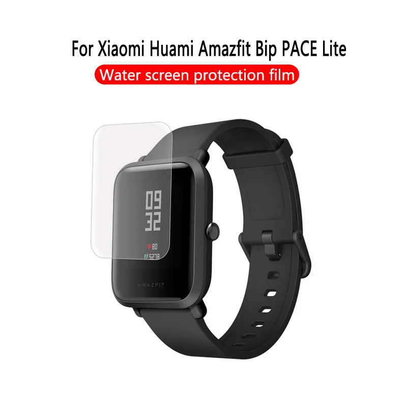 Для Xiaomi Huami Amazfit Bip PACE Lite защита экрана мягкий чехол 3D полное покрытие (не