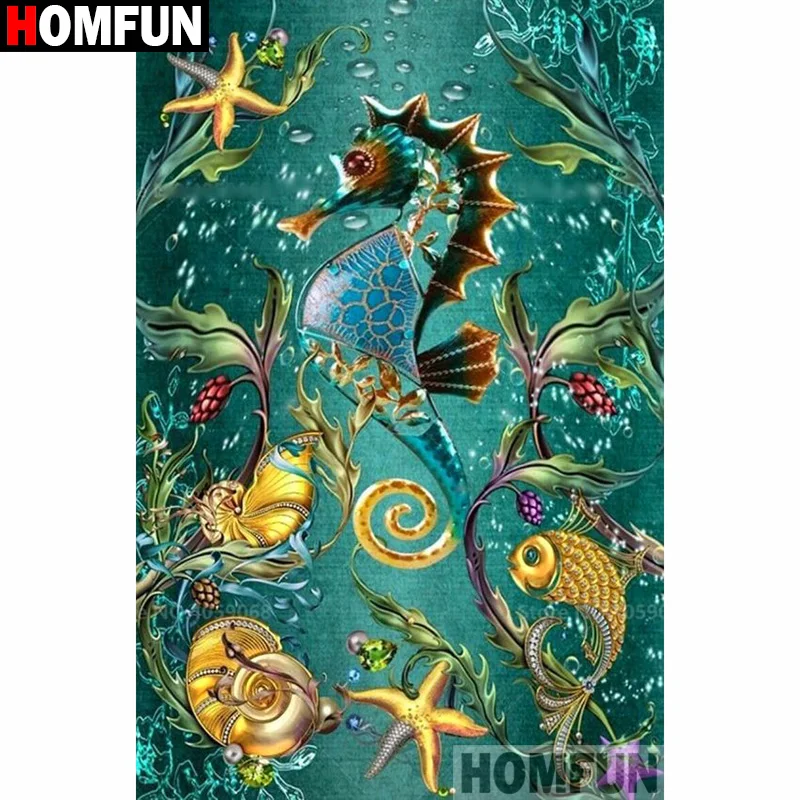 Алмазная живопись HOMFUN «Морская лошадь», картина из квадратных/круглых страз 5D «сделай сам», вышивка крестиком, домашний декор, A20126
Алмазная живопись HOMFUN «Морская лошадь», картина из квадратных/круглых страз 5D «сделай сам», вышивка крестиком, домашний декор, A20126