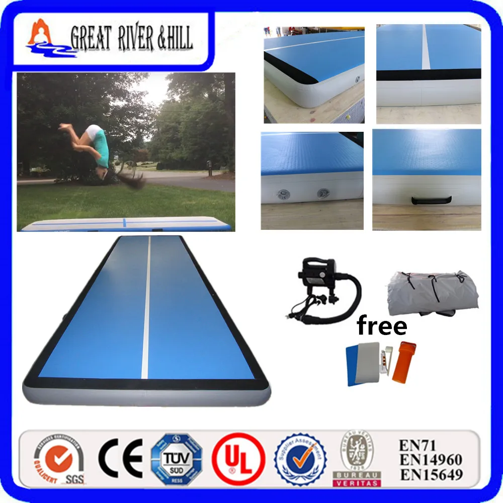 Great River Hill Air track 6m x2m x20cm inflatable air gymnastics mat for tumbling
Great River Hill Air track 6m x2m x20cm inflatable air gymnastics mat for tumbling