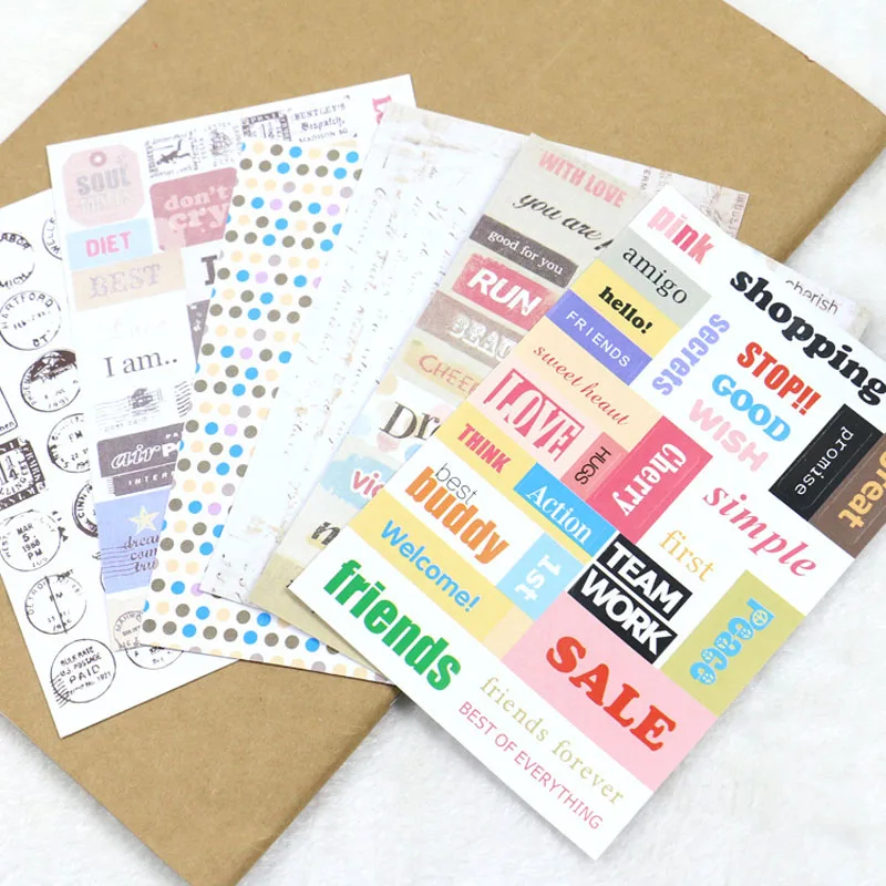 6 Sheets/ pack Retro Postmark Adhesive Stickers Decorative Album Diary Stick Label Paper Hand Account Decor
6 Sheets/ pack Retro Postmark Adhesive Stickers Decorative Album Diary Stick Label Paper Hand Account Decor