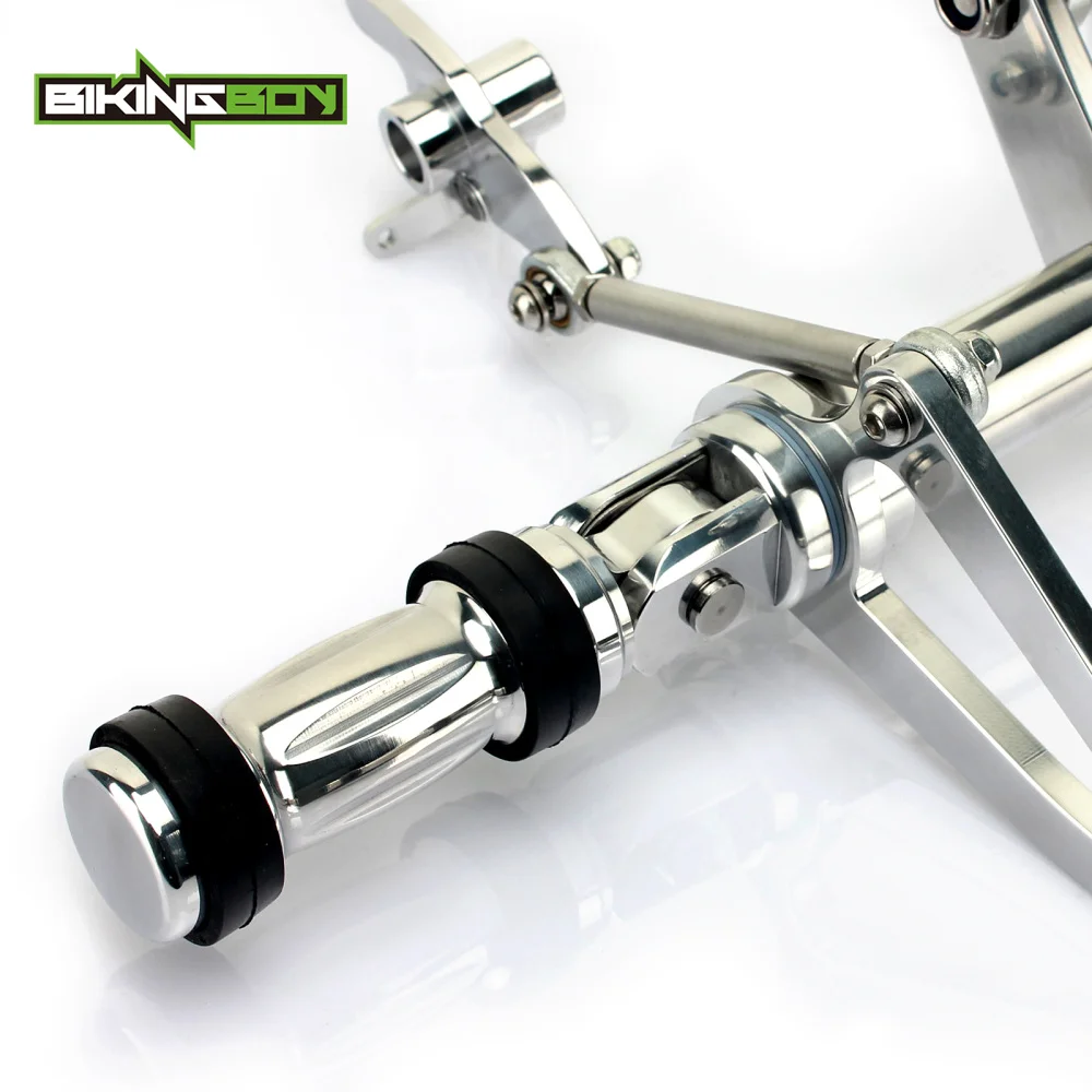 BIKINGBOY Forward Controls Footpegs for Suzuki VS1400 VS 1400 Intruder GL GLF GLP 1987-91 92 93 94 95 96 97 98 99 00 01 02 03 04