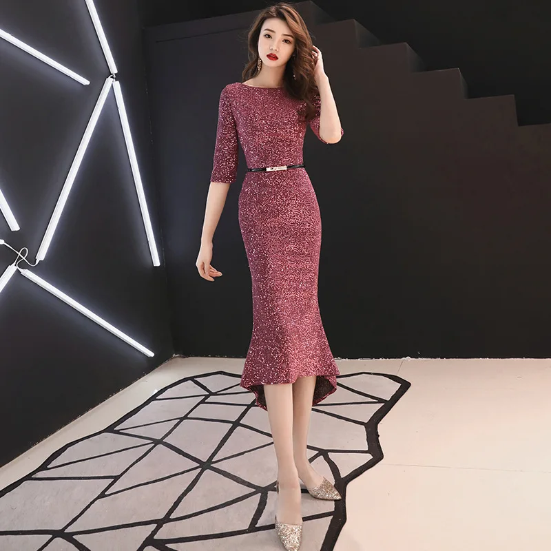 Mermaid Chinese Half Sleeve Female Cheongsam Dress Vestidos Chinos Oriental Wedding Gowns Party Dresses Plus Size XS-3XL
Mermaid Chinese Half Sleeve Female Cheongsam Dress Vestidos Chinos Oriental Wedding Gowns Party Dresses Plus Size XS-3XL