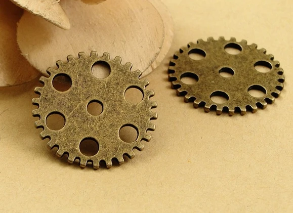 A3480 Free Shipping! 50pcs/bag size 25mm bronze color The " Time Gear" pendant Fashion Jewelry accessories
A3480 Free Shipping! 50pcs/bag size 25mm bronze color The " Time Gear" pendant Fashion Jewelry accessories