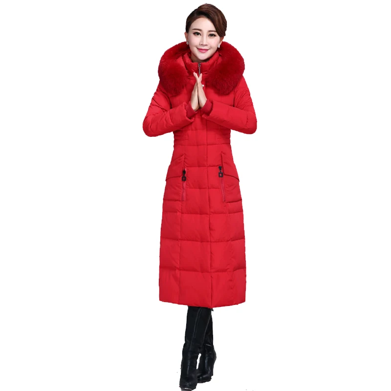 Women Winter Down Coats Hooded 2019 New Luxury Real Raccoon Fur Hat Down Jacket&Coat women's X-Long Jacket Parka Plus Size 4XL
Women Winter Down Coats Hooded 2019 New Luxury Real Raccoon Fur Hat Down Jacket&Coat women's X-Long Jacket Parka Plus Size 4XL