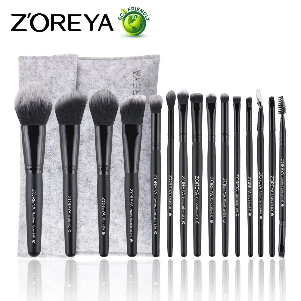 ZOREYA 15 шт. кисти для макияжа кисть для пудры, основы под бровей Румяна Косметические Наборы набор кисточек для макияжа бровей, профессиональн...
ZOREYA 15 шт. кисти для макияжа кисть для пудры, основы под бровей Румяна Косметические Наборы набор кисточек для макияжа бровей, профессиональн...