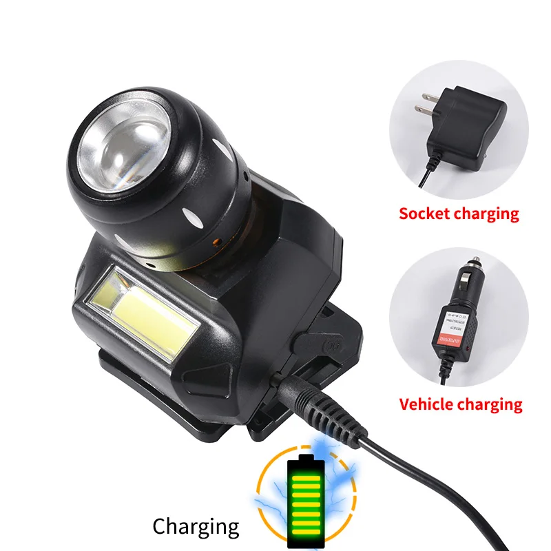 GIJOE led headlight Q5 bulb rechargeable head lamp usb built-in battery 6 modes waterproof rotate zoomable cob lights
GIJOE led headlight Q5 bulb rechargeable head lamp usb built-in battery 6 modes waterproof rotate zoomable cob lights