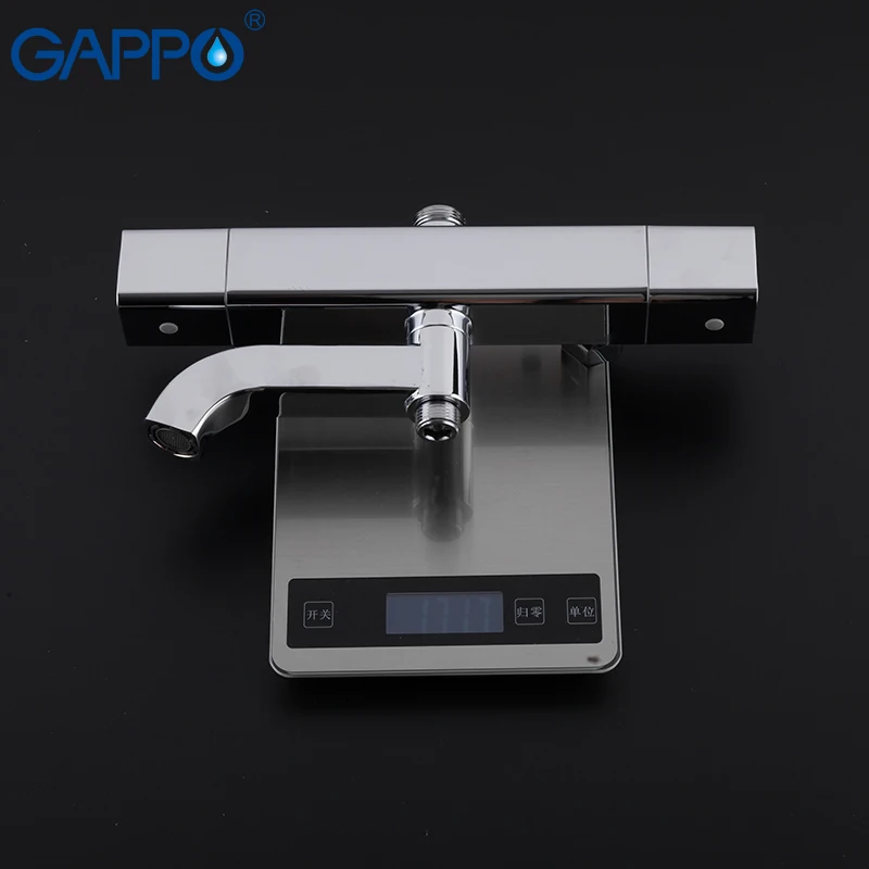 GAPPO Shower Faucet waterfall thermostat shower faucet wall mounted thermostatic shower mixer intelligent bathroom tap
GAPPO Shower Faucet waterfall thermostat shower faucet wall mounted thermostatic shower mixer intelligent bathroom tap