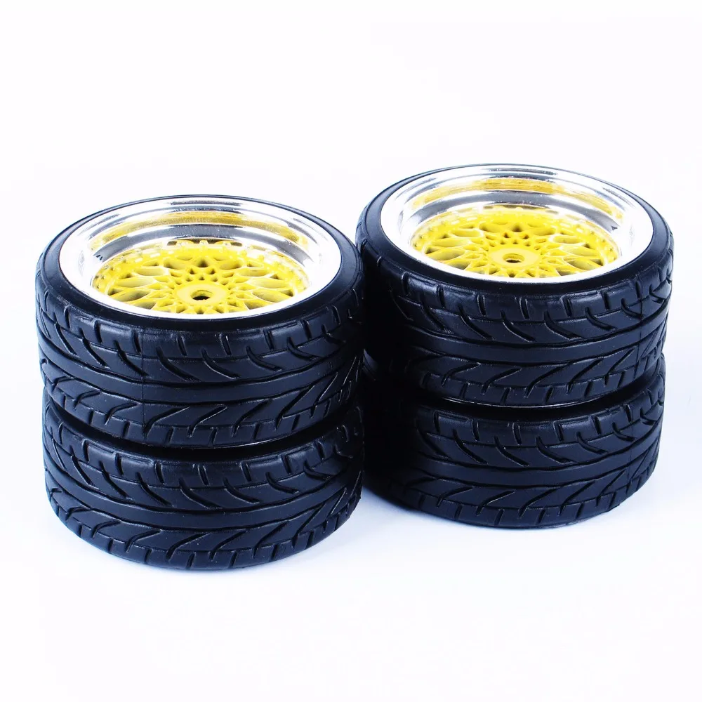 On Road 1:10 Car 4 Pcs/set RC Flat Drift Tires tyres Wheel Rim For 1/10 HSP HPI Drift Car Model Toys Set Accessory
On Road 1:10 Car 4 Pcs/set RC Flat Drift Tires tyres Wheel Rim For 1/10 HSP HPI Drift Car Model Toys Set Accessory