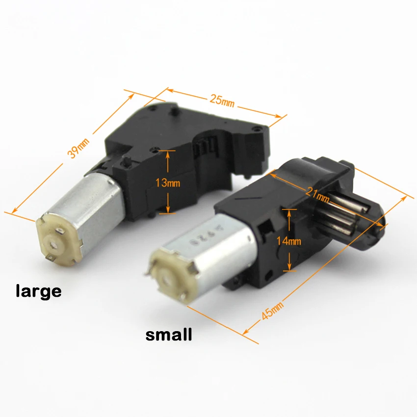 Miniature Geared DC Motor Small Mini Motor 3V 5V Black Digital Camera Geared Motors for DIY Toy
Miniature Geared DC Motor Small Mini Motor 3V 5V Black Digital Camera Geared Motors for DIY Toy