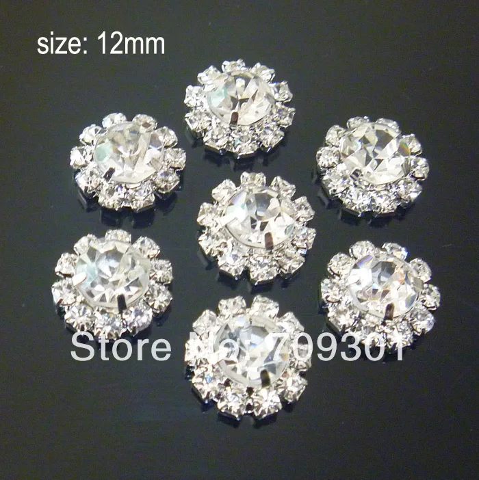 12mm rhinestone buttons with rhinestone for flower hair accessory metal buttons silver plating 100pcs/lot free shipping
12mm rhinestone buttons with rhinestone for flower hair accessory metal buttons silver plating 100pcs/lot free shipping