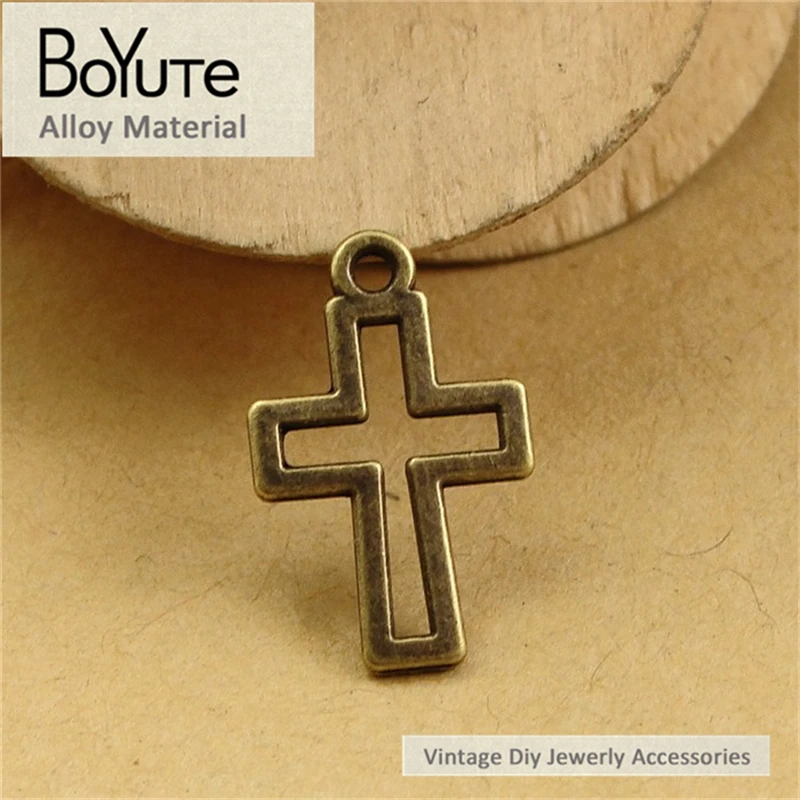 BoYuTe (200 Pieces /lot) 17*10MM Wholesale Zinc Alloy Cross Charms Pendants for Jewelry Making Findings Diy Accessories
BoYuTe (200 Pieces /lot) 17*10MM Wholesale Zinc Alloy Cross Charms Pendants for Jewelry Making Findings Diy Accessories