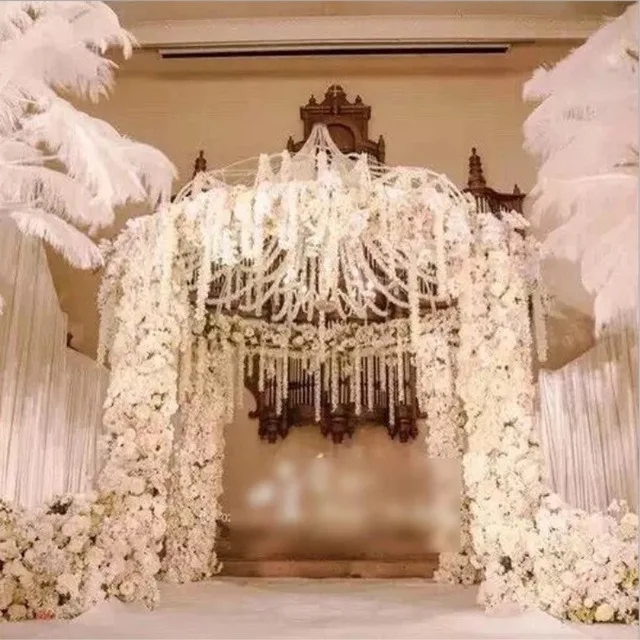 Exellent 2M/pcs Long White Hydrangea Garland Rattan Artificial Silk Wisteria Vine For Wedding Decoration Shooting Props Supplies
Exellent 2M/pcs Long White Hydrangea Garland Rattan Artificial Silk Wisteria Vine For Wedding Decoration Shooting Props Supplies