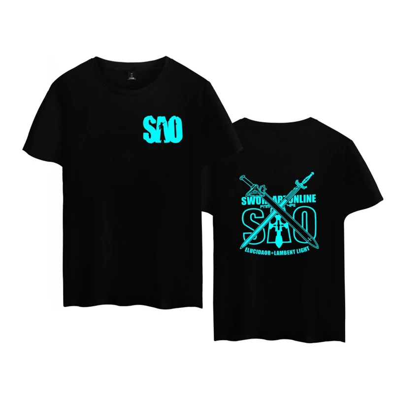 Sword Art Online S.A.O Anime T Shirt Tops New Novelty Crewneck Tshirt T-shirt Sexy Funny cosplay T shirts Men&Women Clothes
Sword Art Online S.A.O Anime T Shirt Tops New Novelty Crewneck Tshirt T-shirt Sexy Funny cosplay T shirts Men&Women Clothes