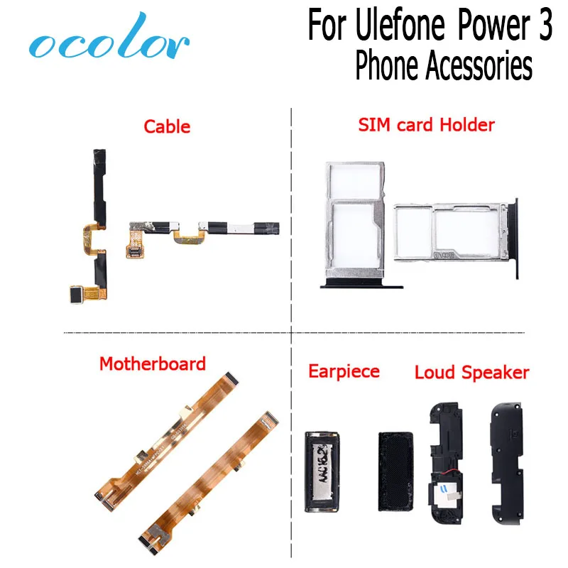 Ocolor для Ulefone Мощность 3 материнская плата динамик громкое Динамик кнопка