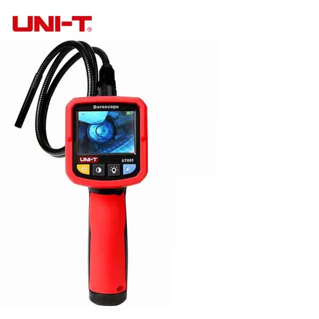 UNI-T UT665 бороскоп; Промышленный эндоскоп для обнаружения труб с водонепроницаемым промышленным детектором трубопроводов
UNI-T UT665 бороскоп; Промышленный эндоскоп для обнаружения труб с водонепроницаемым промышленным детектором трубопроводов