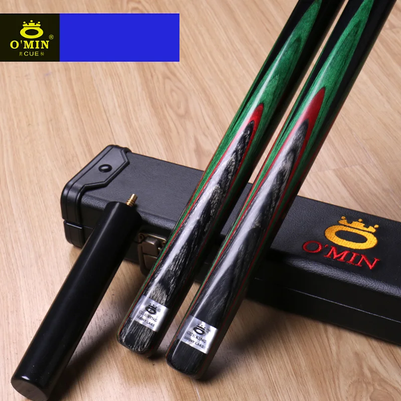 OMIN 2020 Новый Блестящий Кий для Озерного бильярда 3/4 Snooker кий 10 мм наконечник с