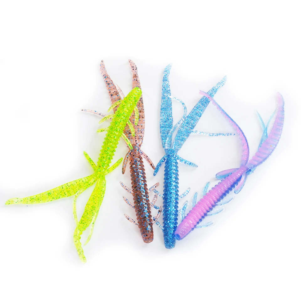 4Pcs/Lot Soft Shrimp Fishing Lure 8cm/2.2g Soft Baits Fishing Worm Wobbler 10cm/4g Swim Bait Practical Fishing Lure Smell shrimp
4Pcs/Lot Soft Shrimp Fishing Lure 8cm/2.2g Soft Baits Fishing Worm Wobbler 10cm/4g Swim Bait Practical Fishing Lure Smell shrimp